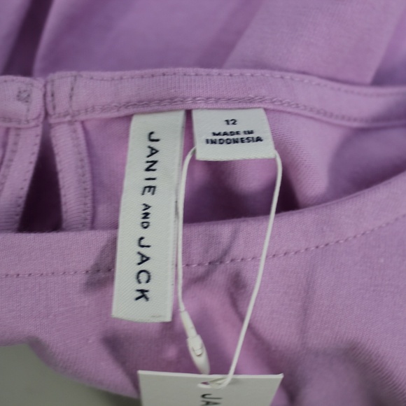 JANIE&JANE BN Lovely Lavender color Sleeveless Top Great Quality!! Size girl 12 - Picture 8 of 8